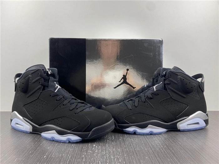Jordan 6 Retro Chrome Metallic Silver DX2836- Seasonal 4031