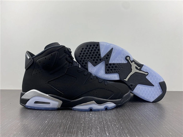 Jordan 6 Retro Chrome Metallic Silver DX2836- Seasonal 4031