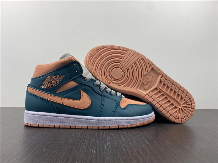 AllSeason Jordan1 Mid Dark Teal Green BQ6472- 3713