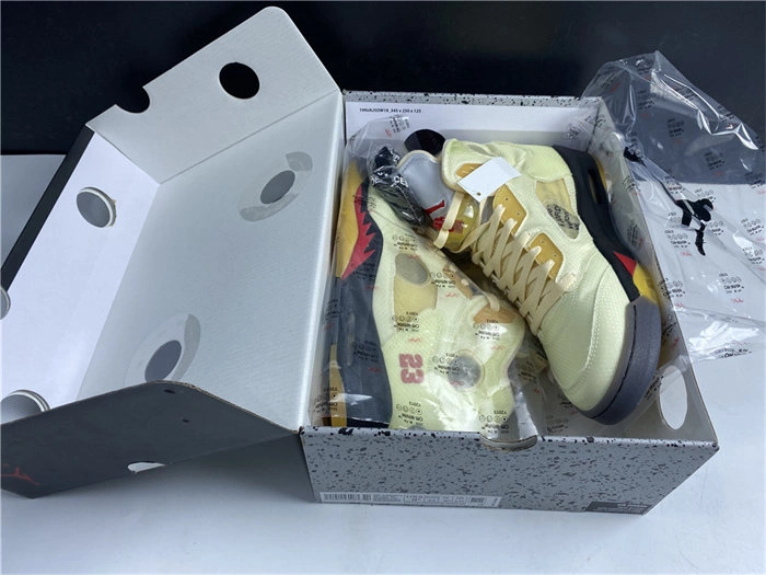Jordan5 Off-White Sail DH8565- Contemporary 3978