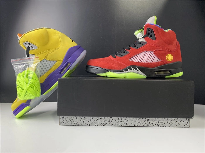 SmoothTexture Jordan5 Retro What The CZ5725- 4019