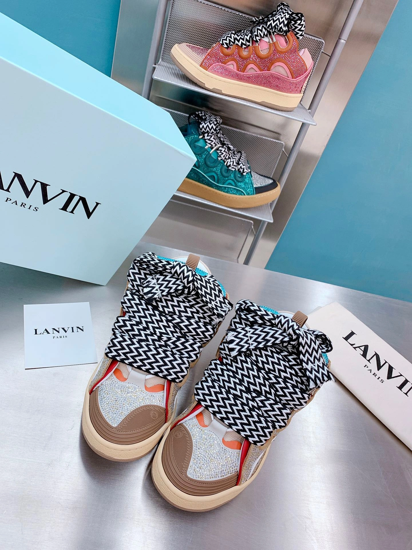 Lanvon Curb Sneaker Elegant 876