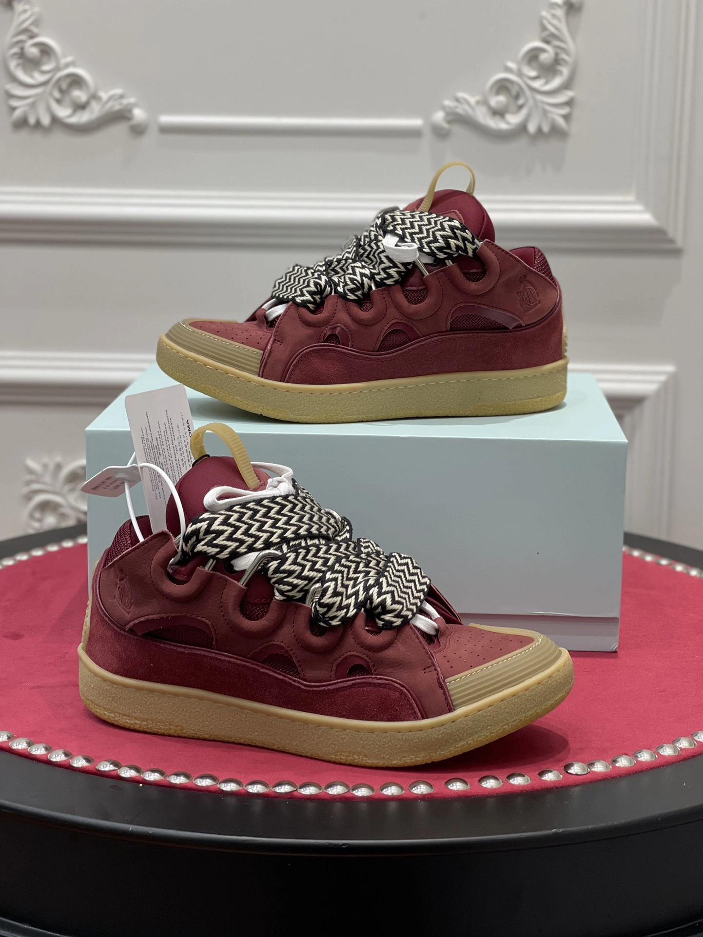Lanvon Curb Sneaker FW-SKDK02-DRA2-A Modern 826