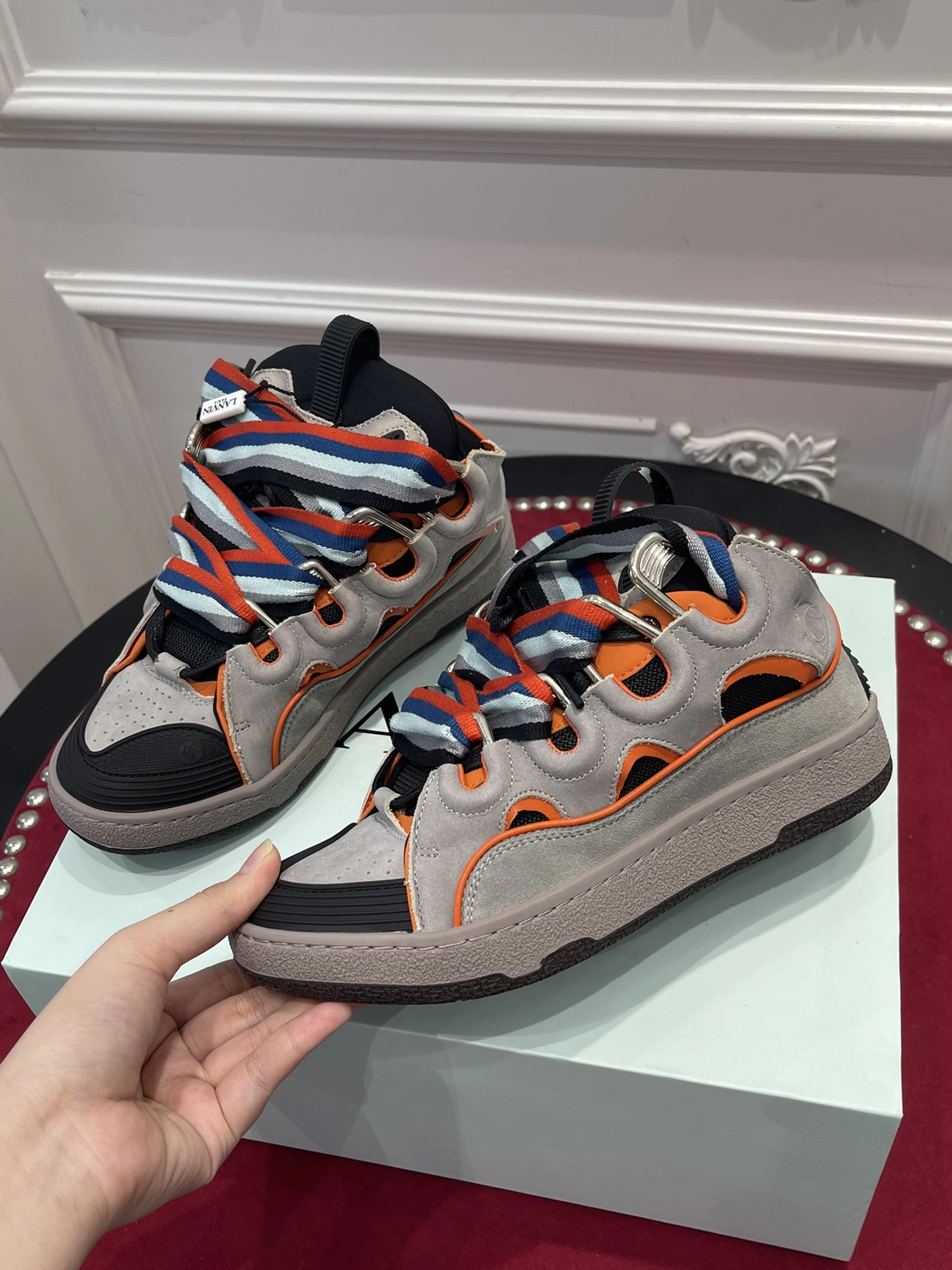 Seasonal Lanvon Curb Sneaker. 820