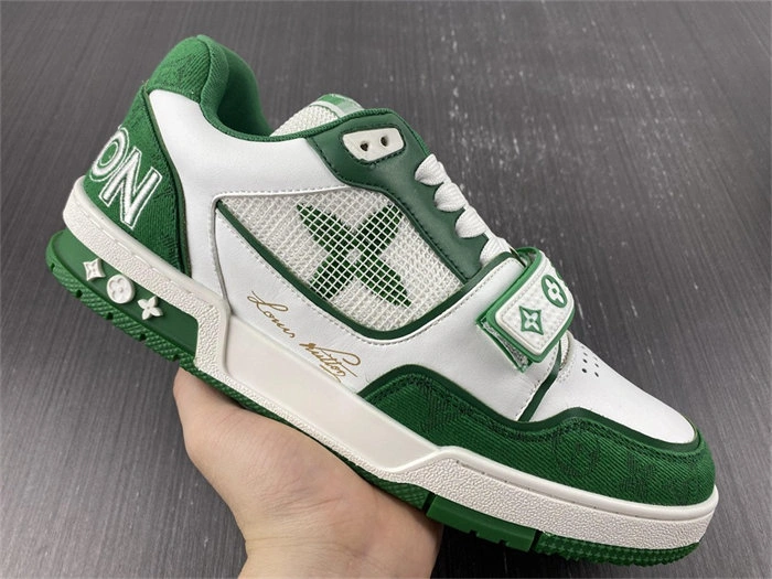 Luis Vitton Trainer Green 1A98V Contemporary 2148