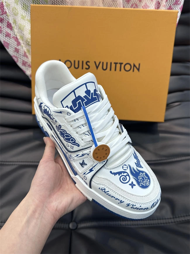 WaterResistant Lv Trainer Sneaker 2060