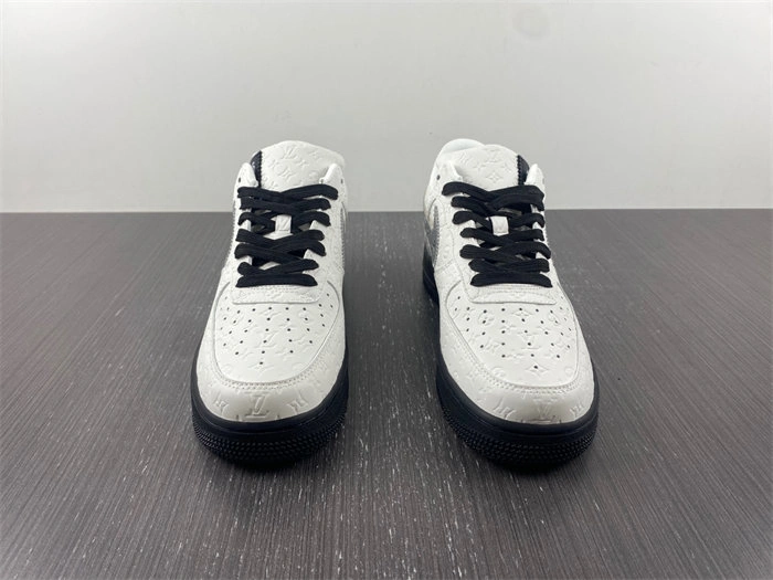 Nike Air Force 1 White Black Practical 5144