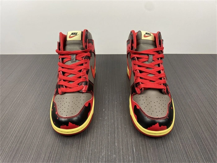 Nike Dunk High 1985 Red Acid Wash DD9404- Seasonal 4779