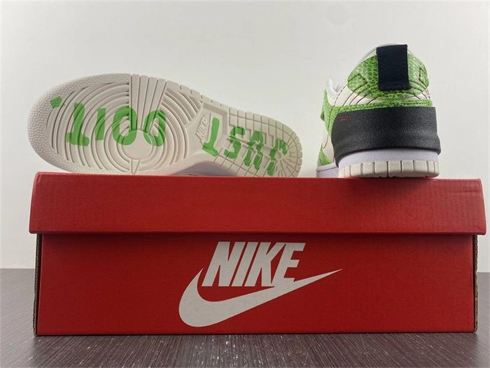 Nike Dunk Low Disrupt 2 Just Do It Snakeskin Green DV1491- Reliable 4698