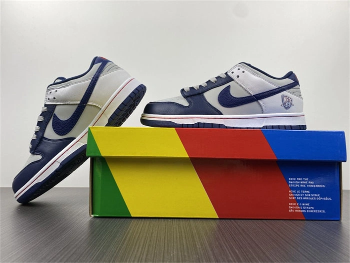 Nike Dunk Low EMB NBA 75th Anniversary Brooklyn Nets DD3363- Comfortable 4784