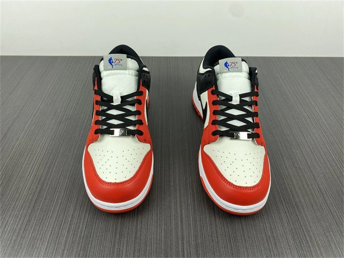 Durable Nike Dunk Low EMB NBA 75th Anniversary Chicago DD3363- 4782