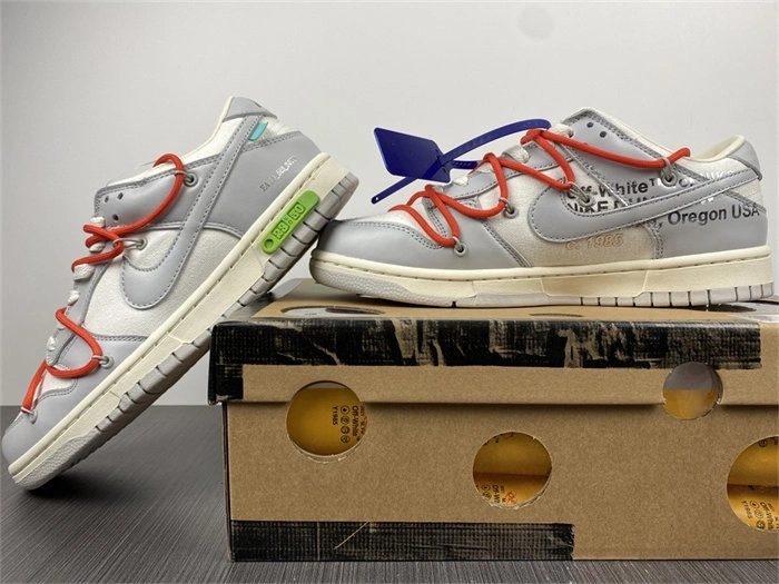 Durable Nike Dunk Low Off-White Lot 23 DM1602- 5087