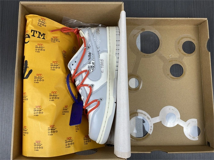 Durable Nike Dunk Low Off-White Lot 23 DM1602- 5087