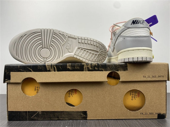 Snug Nike Dunk Low Off-White Lot 24 DM1602- 5079