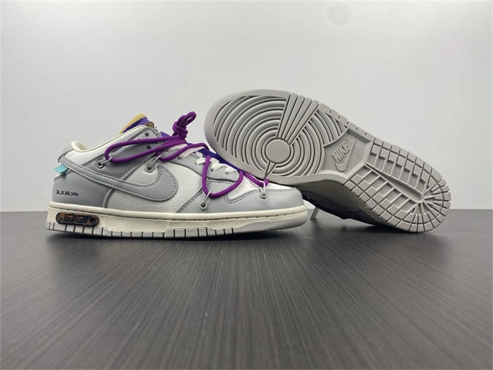 Nike Dunk Low Off-White Lot 28 DM1602- Durable 5074