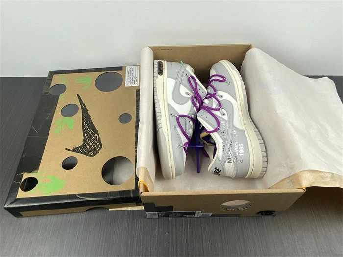 Nike Dunk Low Off-White Lot 28 DM1602- Durable 5074