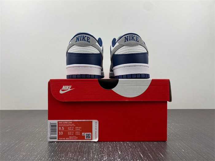 SportInspired Nike Dunk Low Summit White Midnight Navy FD9749- 4589
