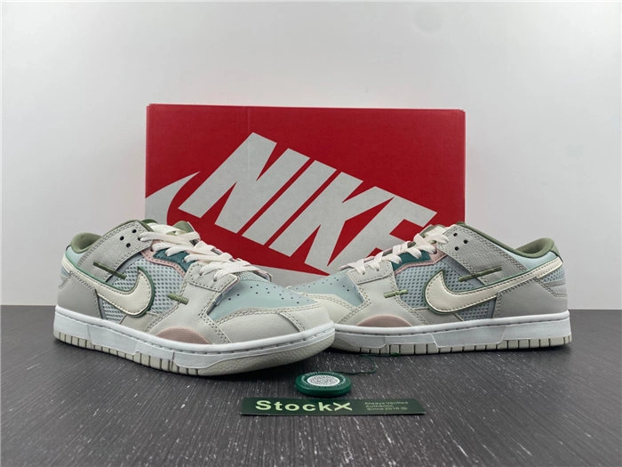Nike Dunk Scrap Grey Haze Phantom DM0802- Sleek 4699