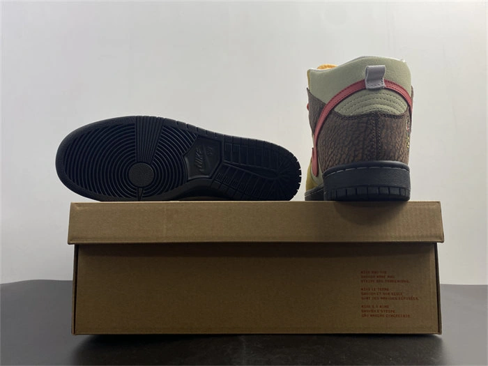 Lightweight Nike SB Dunk High Color Skates Kebab and Destroy CZ2205- 4858