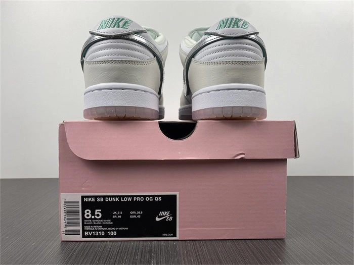 popular nike sb dunk low Di*m*nd supply co white Di*m*nd bv1310- 4842