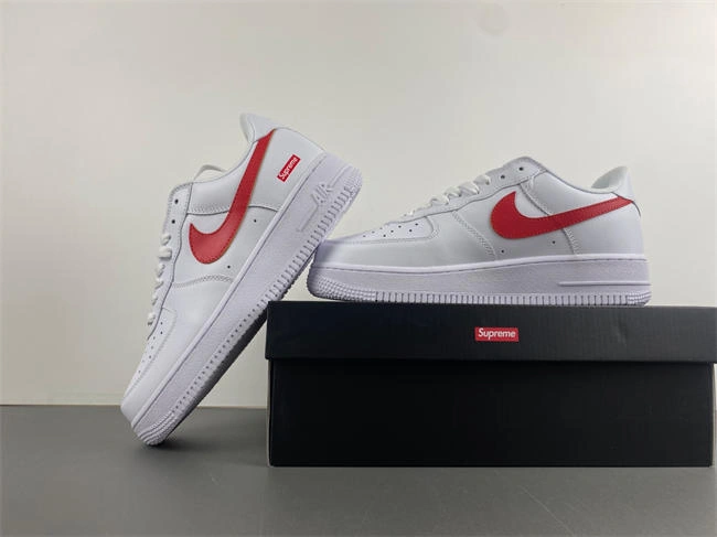 Nike Supreme x Air Force 1 Low Shanghai Exclusive  SUP CU9225- Upgraded 5117