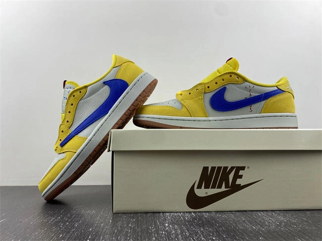 Travis Scott x Air Jordan 1 DZ4137- Casual 3591