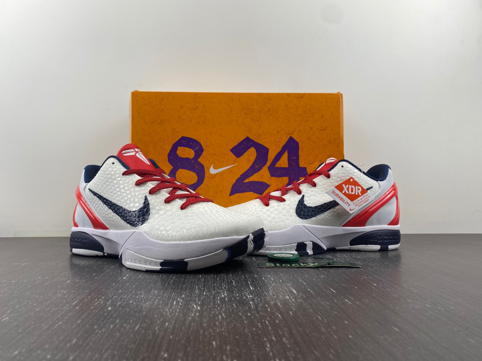 Nike Kobe 6 Protro "Team USA" PE Home White CW2190-146