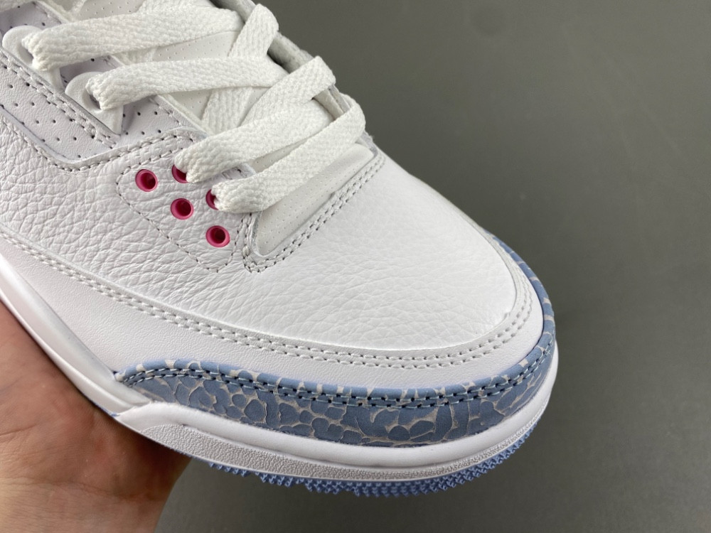 air jordan 3 gs "De*1m/pink glow" hq0784-101