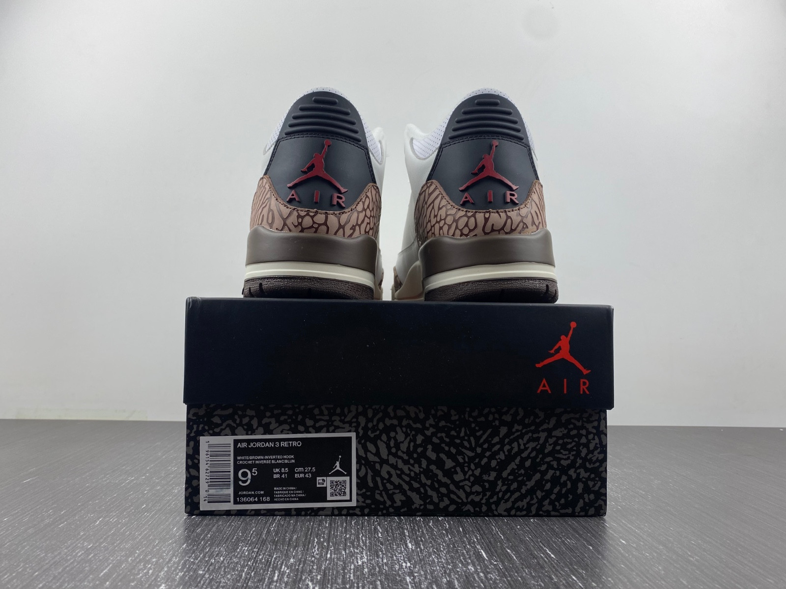 Air Jordan 3 "Palomino" Wear and breathable retro 136064-168