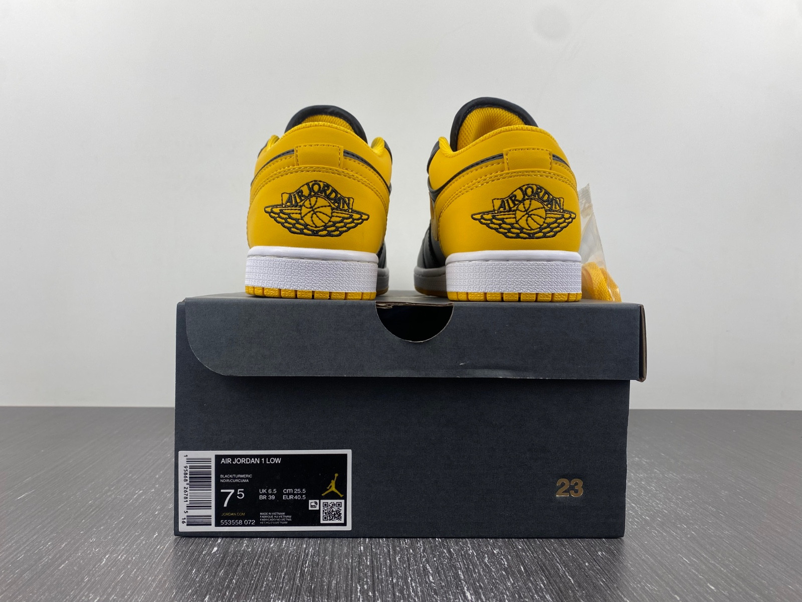 Air Jordan 1 Low “Yellow Ochre” 553558-072