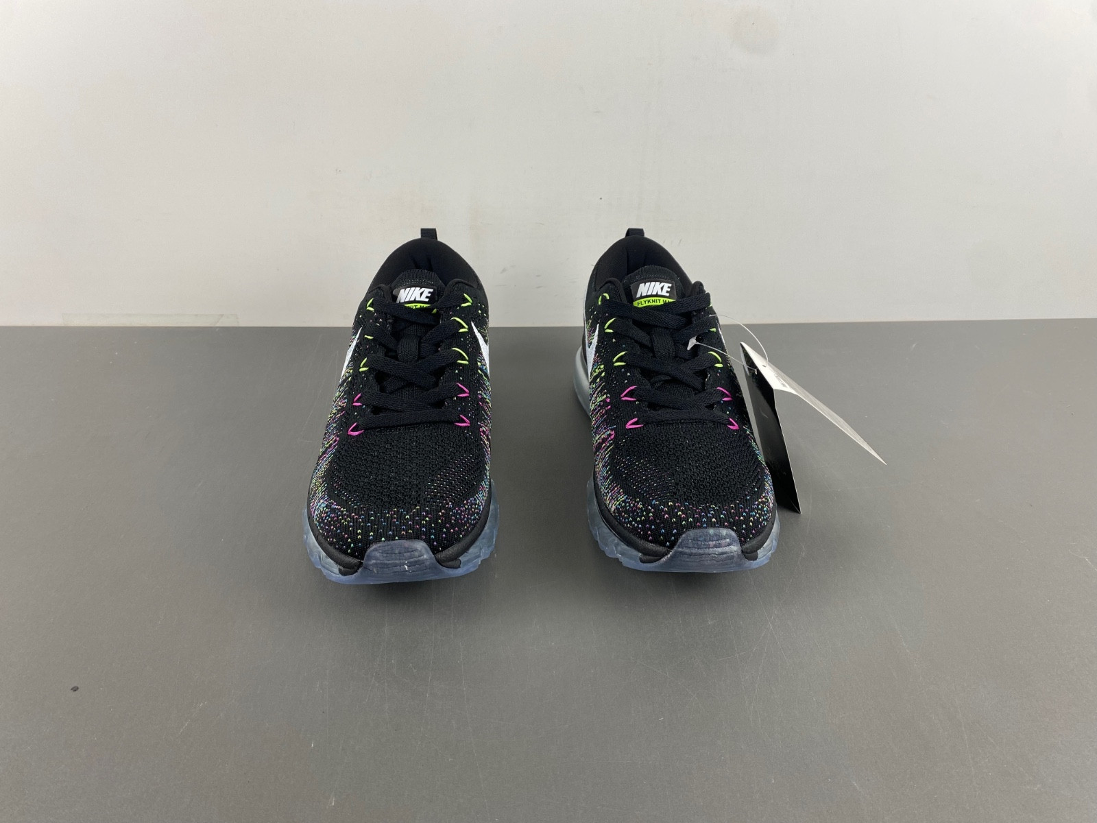 Nike Flyknit Air Max Black Multi-Color Men