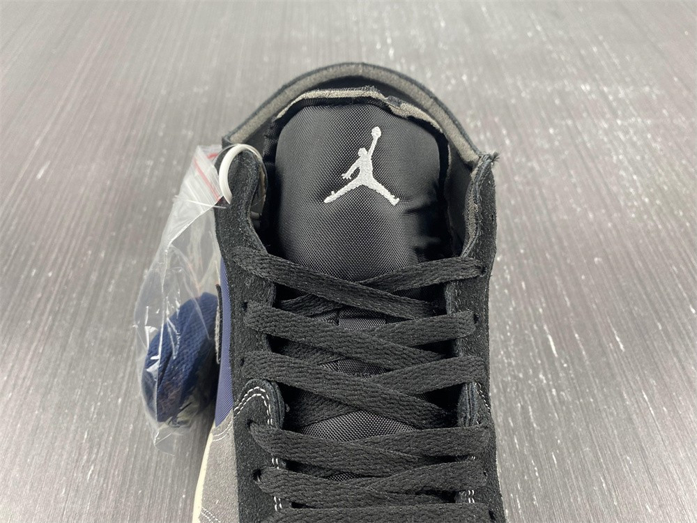 Air Jordan 1 Low “Inside Out” in Black DN1635-001