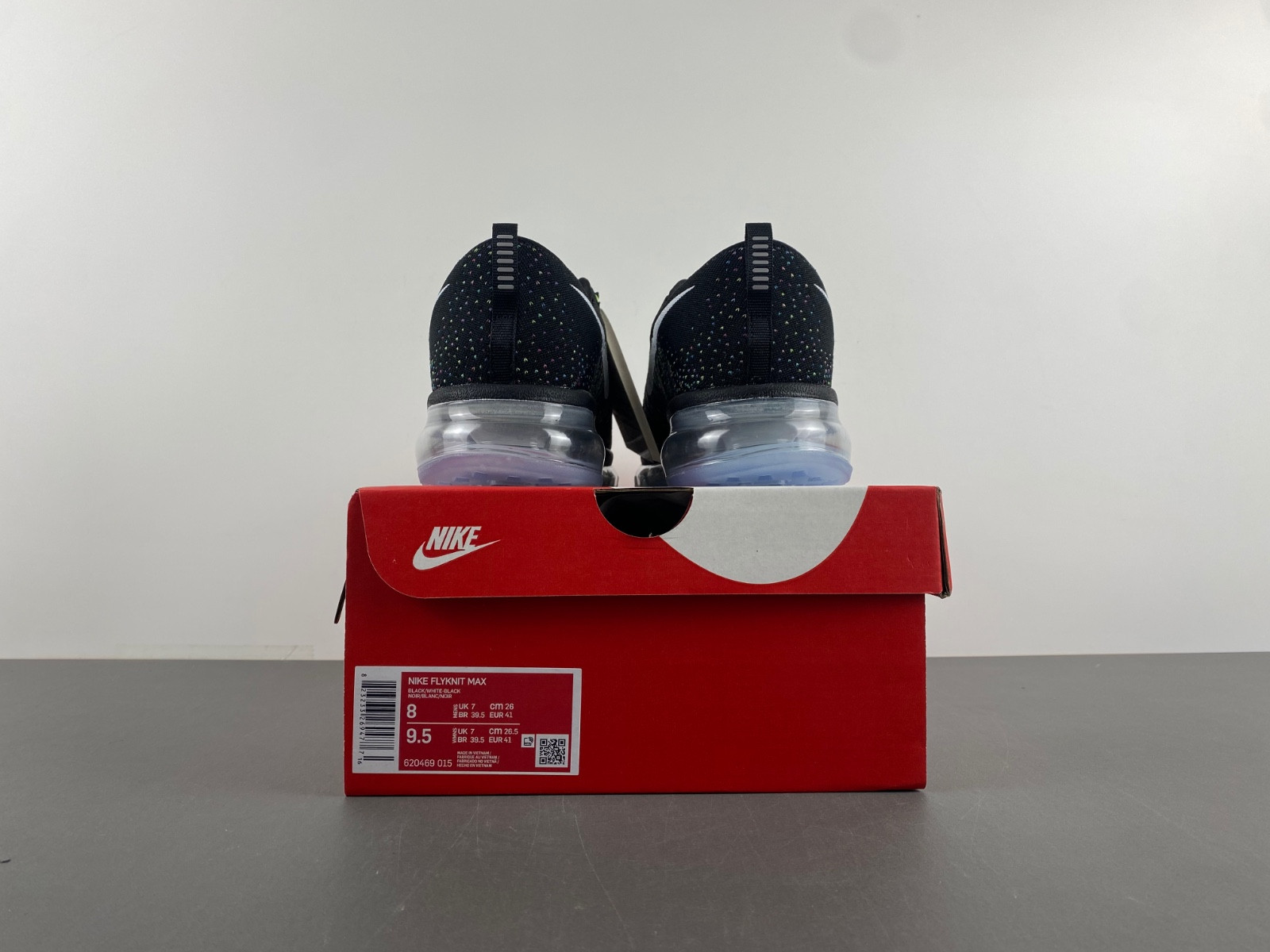 Nike Flyknit Air Max Black Multi-Color Men