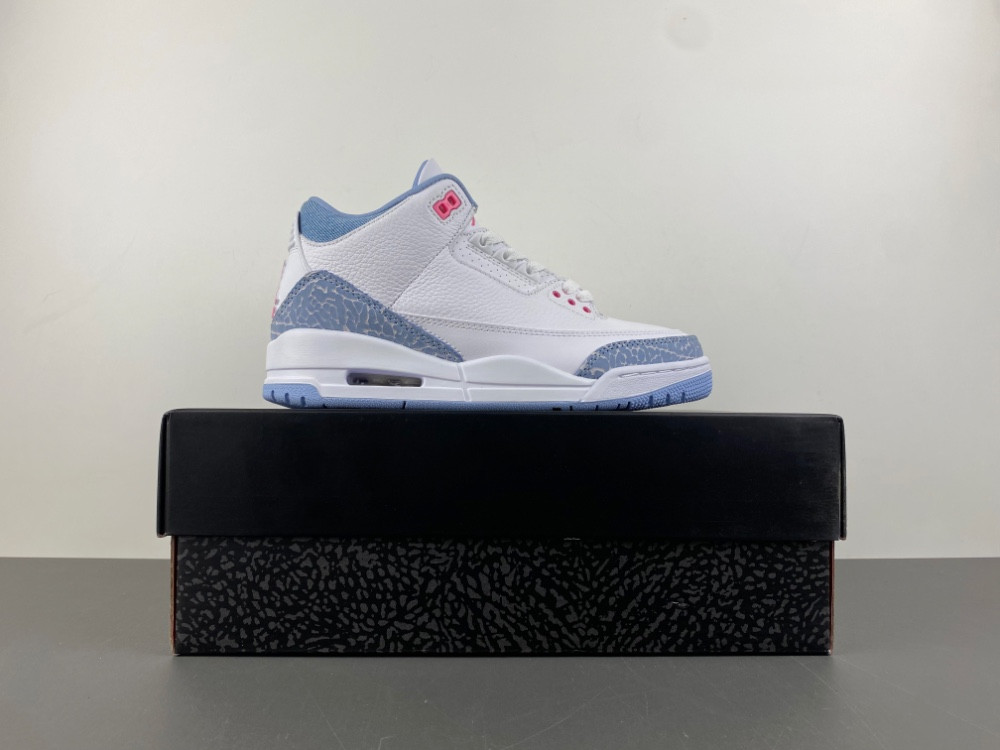 air jordan 3 gs "De*1m/pink glow" hq0784-101