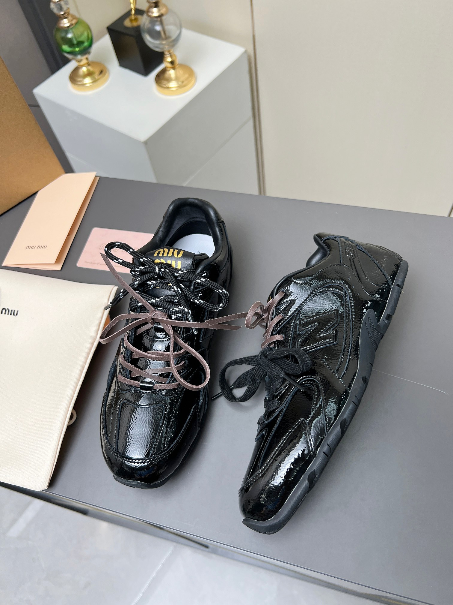 new Ba1an*e x m1um1u sneaker