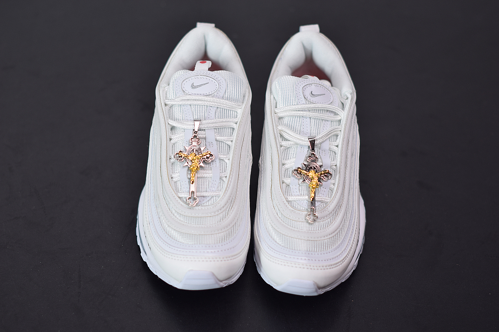 mschf x inri x air max 97 cusT0m "jesus shoes" 921826-101jsus