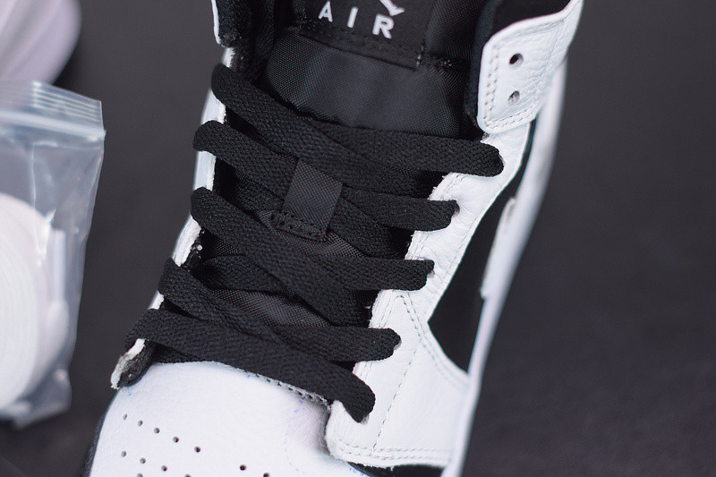 AIR JORDAN 1 MID WHITE BLACK 554725-113