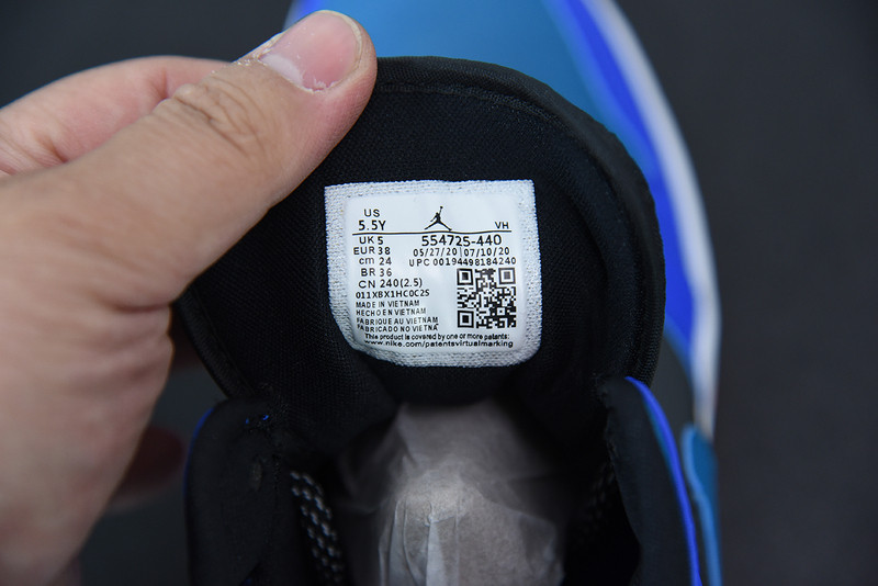 AIR JORDAN 1 MID RACER BLUE GREEN ABYSS 554725-440
