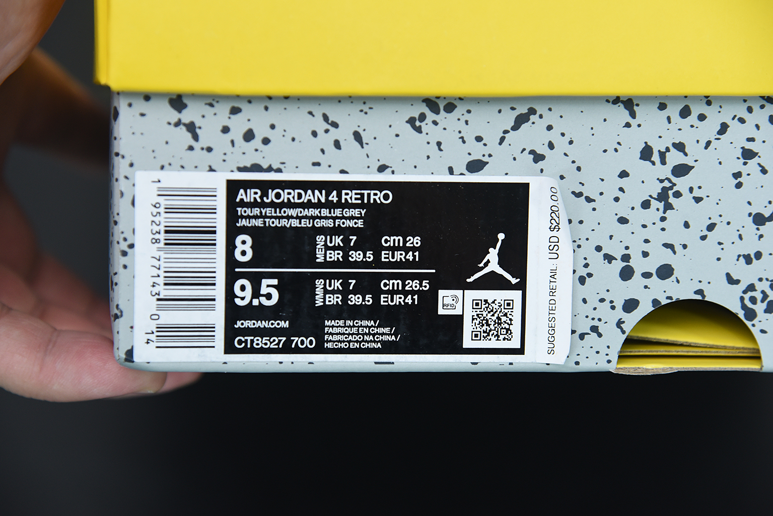 AIR JORDAN 4 RETRO LS 