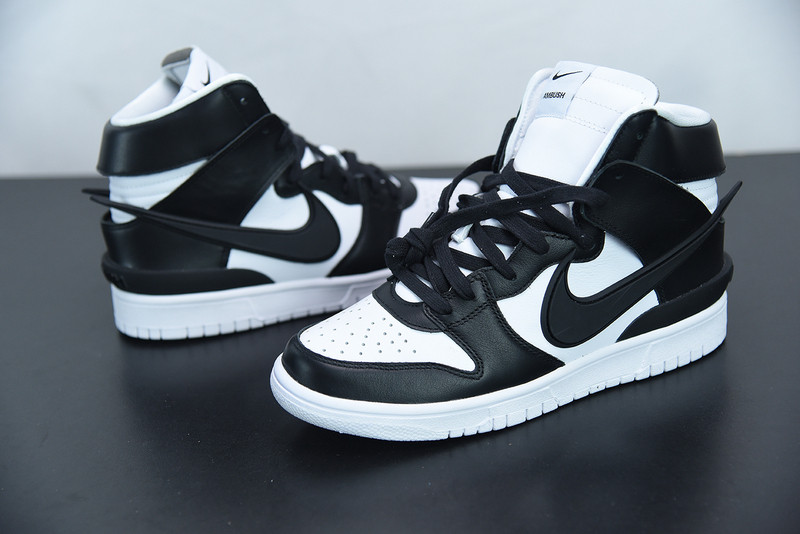 NIKE DUNK HIGH AMBUSH BLACK WHITE CU7544-001