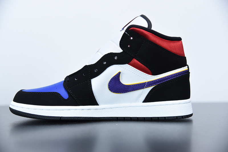 AIR JORDAN 1 MID LAKERS TOP 3 852542-005