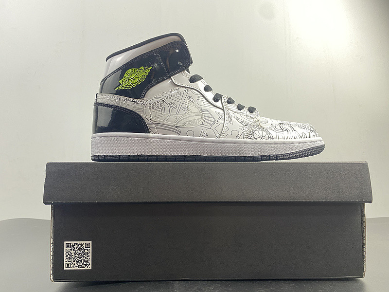 AIR JORDAN 1 MID GS “DIY” DC4099-100