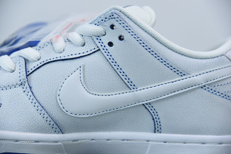 nike sb dunk low preM1vm white game royal cj6884-100
