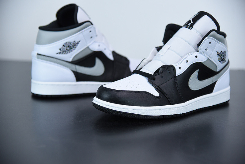 AIR JORDAN 1 Mid WHITE SHADOW 554724-073