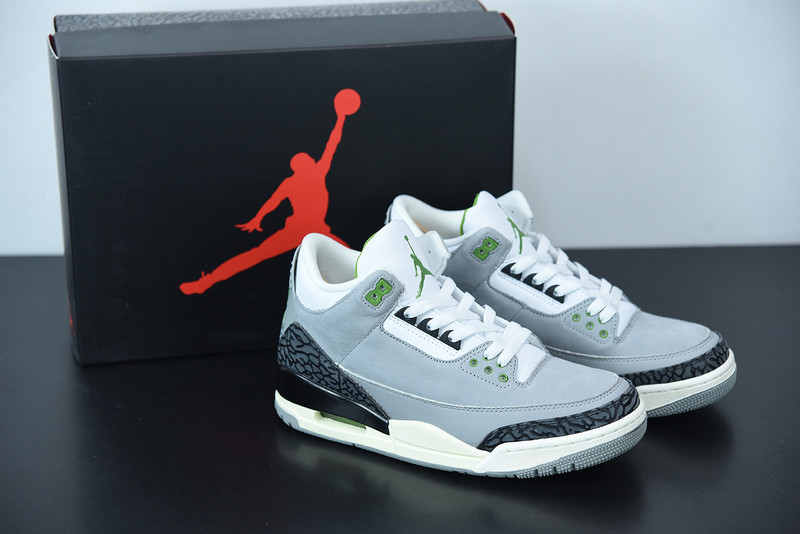 air jordan 3 retro ‘Ch10rophyll’’ 136064-006