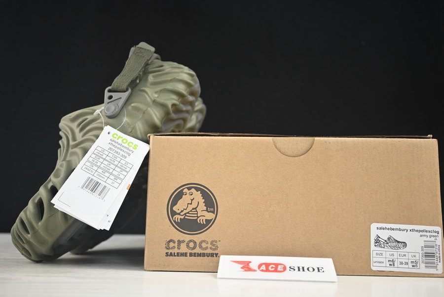 Cr0c5 pollex clog by salehe bembury cucumber 207393-309
