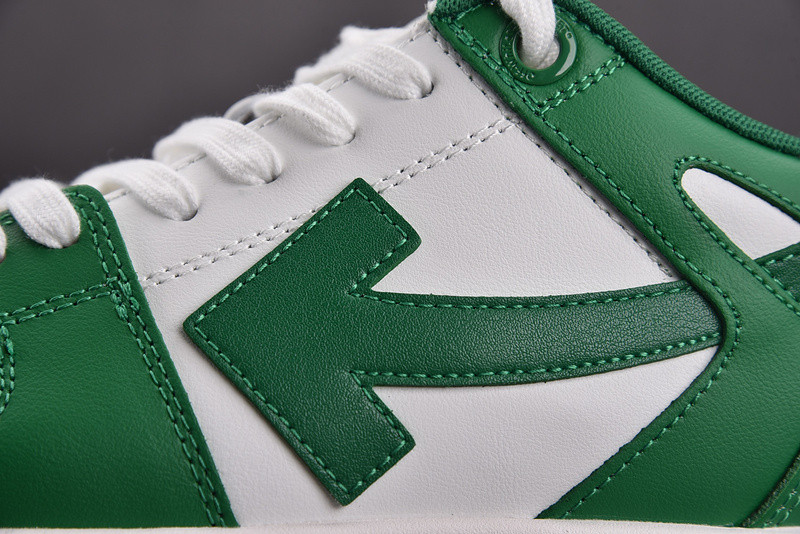 OF™ C/O VIRGIL ABLOH OUT OF OFFICE LOW-TOP LEATHER SNEAKERS ‘OOO“