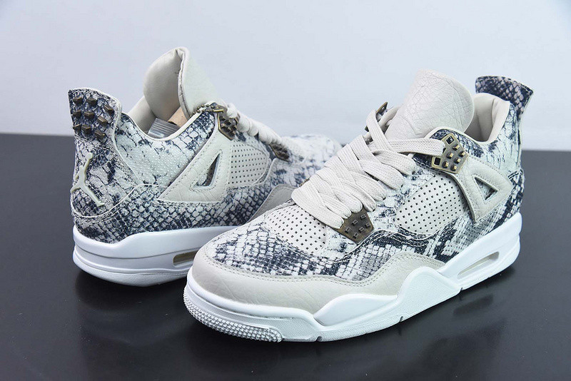 air jordan 4 retro preM1vm "pinnacle "snakeskin"" 819139-030