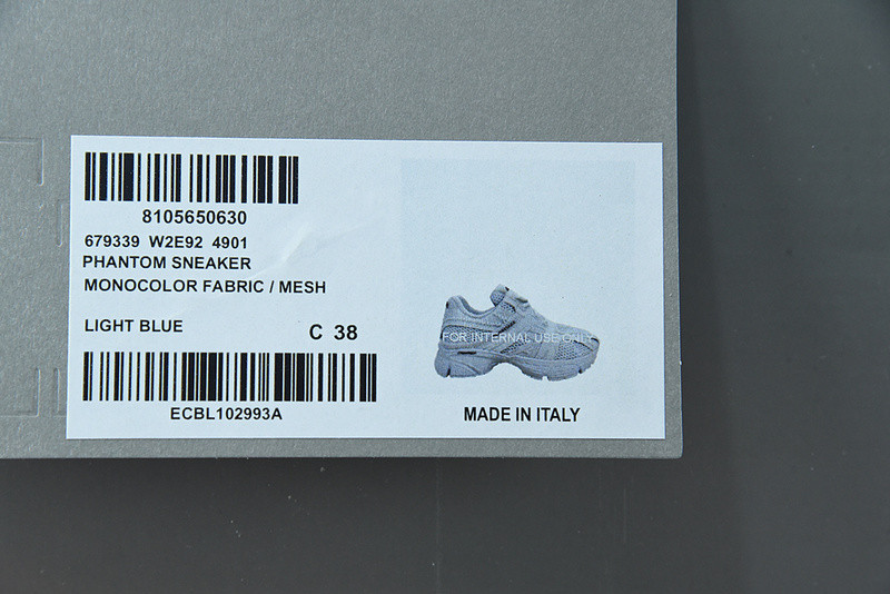 bc phanT0m sneaker monocolor fabric/ mesh 679339 w2e92 4901