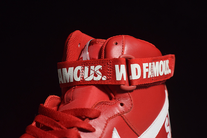 nike air force 1 high Svp*me sp "Svp*me" red 698696-610